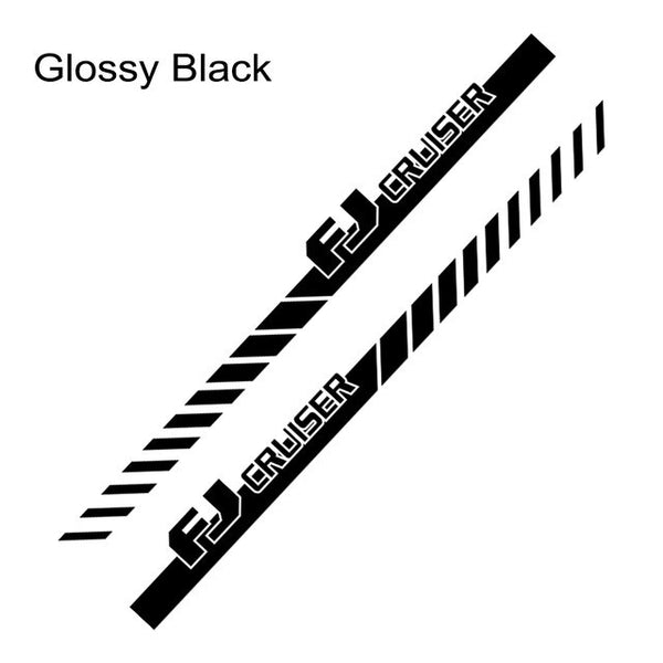For Toyota FJ CRUISER Car Stickers Side Body Door Stripe Gradient Styling Graphic Vinyl Auto Car Accessories Decals DIY Custom
