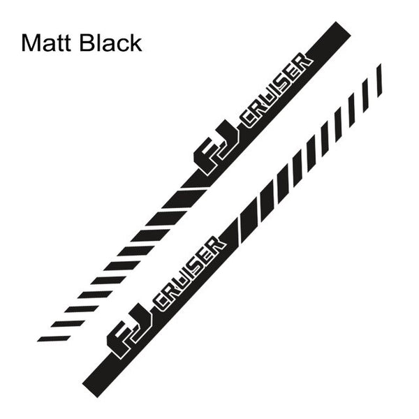 For Toyota FJ CRUISER Car Stickers Side Body Door Stripe Gradient Styling Graphic Vinyl Auto Car Accessories Decals DIY Custom