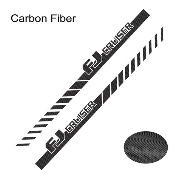 For Toyota FJ CRUISER Car Stickers Side Body Door Stripe Gradient Styling Graphic Vinyl Auto Car Accessories Decals DIY Custom